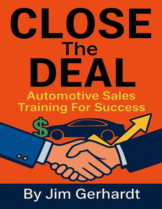Book cover for "Close The Deal" by Jim Gerhardt
